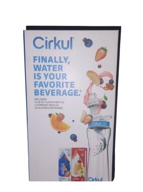Cirkul Flavor Water Bottle Starter Kit NEW